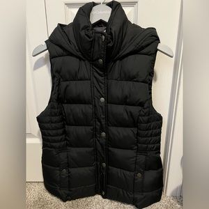 Abercrombie & Fitch Black Puffer Vest